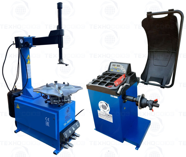 Комплект TS-3023A Станок шиномонтажный +TS-600 Балансировочный стенд для легковых авто Комплект TS-3023A Станок шиномонтажный +TS-600 Балансировочный стенд для легковых авто